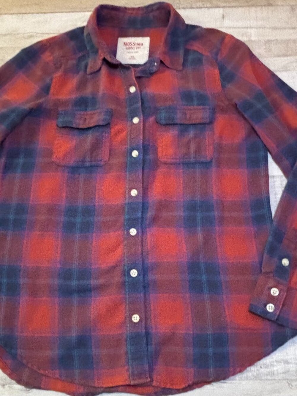 Unisex Mossimo Supply Co. Plaid Flannel Shirt